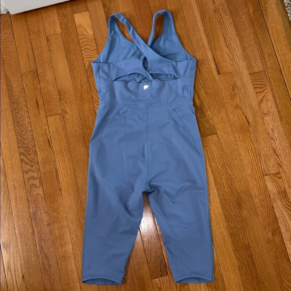 Fabletics Blue Jumpsuit Size Medium